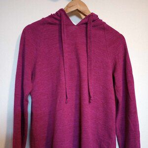 dip Womens Hooded Sweatshirt Purple Size M